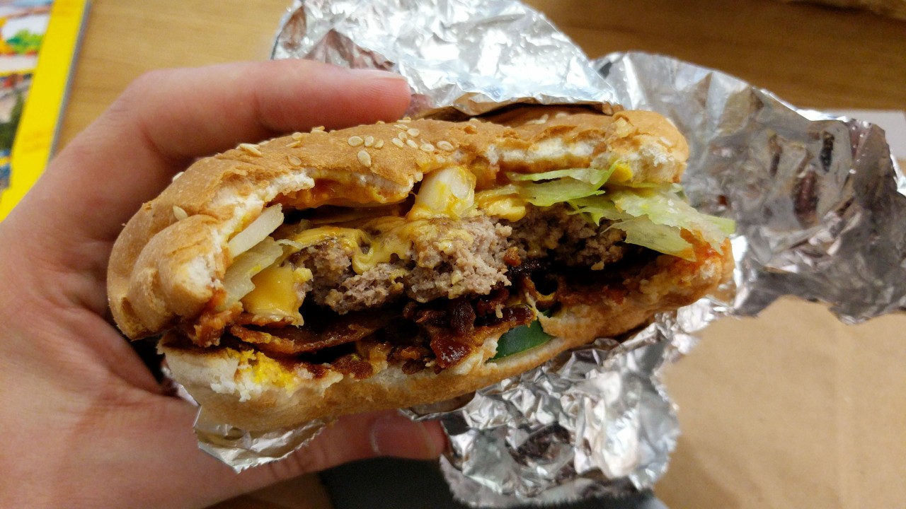 A burger